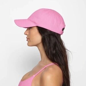 Skims Classic Baseball Cap Bubblegum Pink Sun Visor Kim Kardashian Barbicore